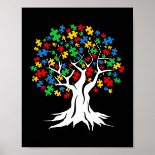Livets träd Autism Awareness Month Poster