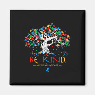 Livets träd Autism Awareness Month Puzzle Asd Sup Magnet