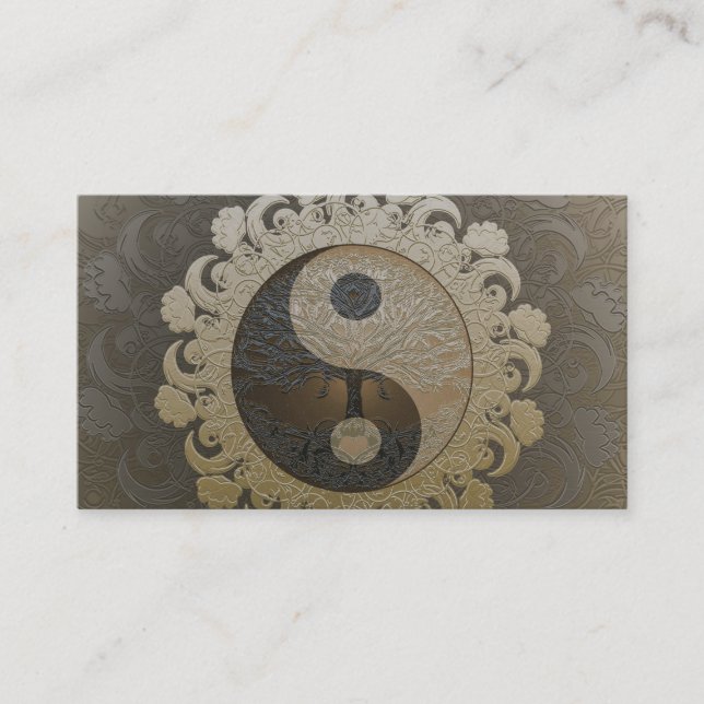 Livets träd av Amelia Carrie Visitkort (Framsida)