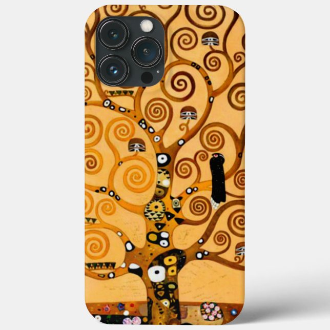 Livets träd av Gustav Klimt Fine Art (Baksida)
