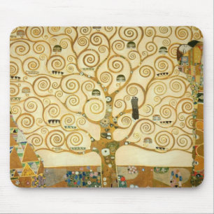 Livets träd av Gustav Klimt Musmatta