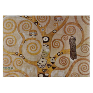 Livets Träd av Gustav Klimt, Stilisert Jugendstil