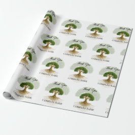 Livets träd Business Logotyp-säljfrämjande materia Presentpapper