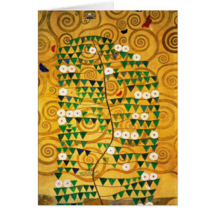 Livets träd c.1905-09 hälsningskort