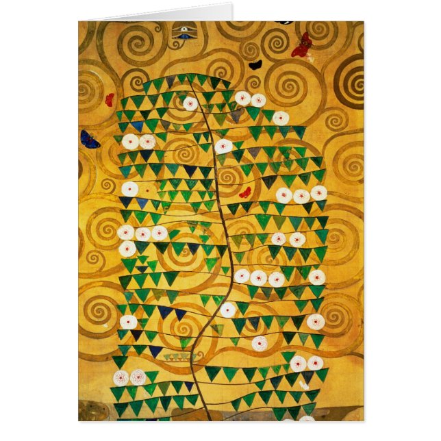 Livets träd c.1905-09 hälsningskort (Framsidan)