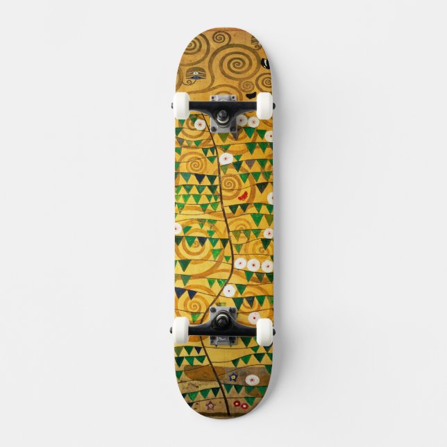 Livets träd c.1905-09 skateboard bräda 20 cm (Framsida)