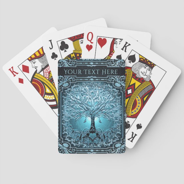 Livets träd casinokort (Baksidan)