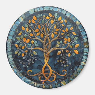 Livets träd Celtic Magnet