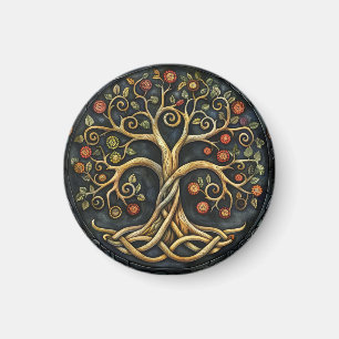 Livets träd Celtic Magnet