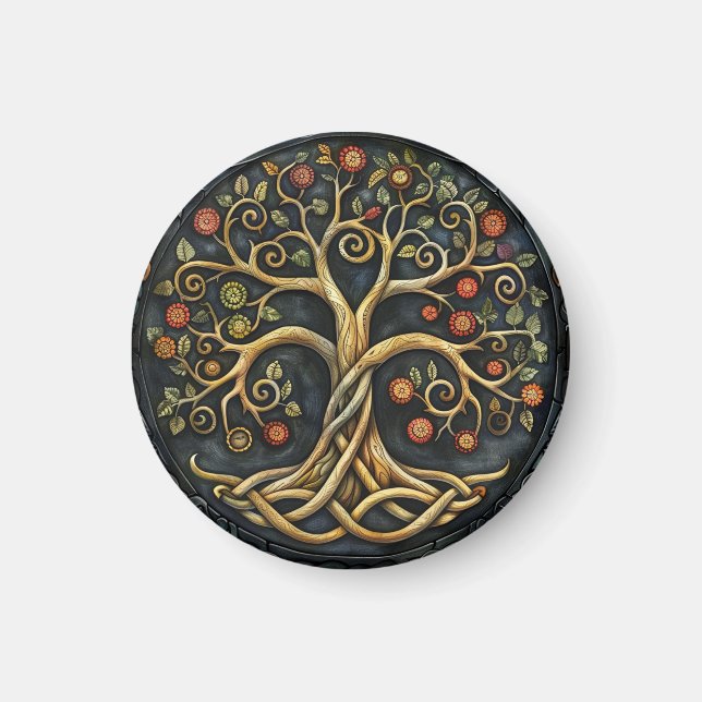Livets träd Celtic Magnet (Framsidan)