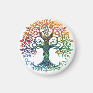Livets träd Celtic Magnet