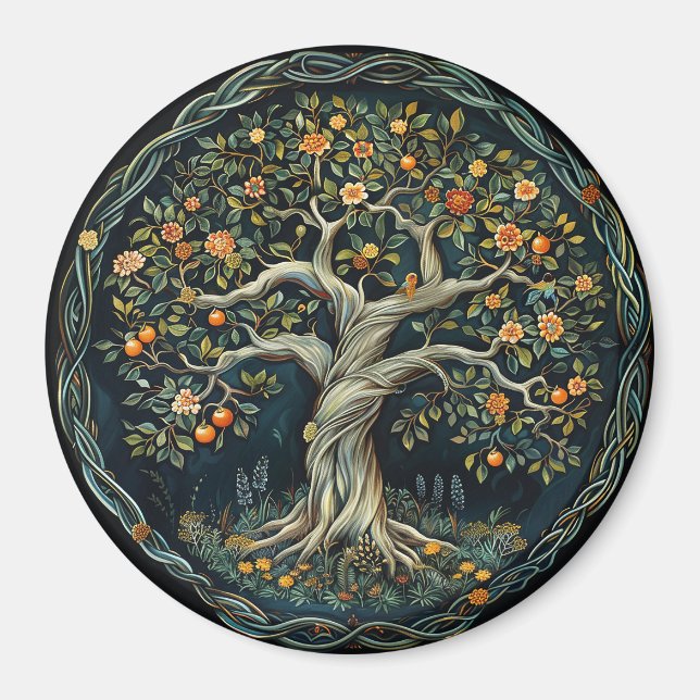 Livets träd Celtic Magnet (Framsidan)