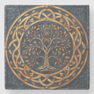 Livets träd Celtic Stone Underlägg