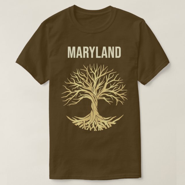 Livets träd City Maryland T Shirt (Design framsida)