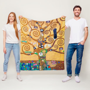 Livets träd (detaljer), Klimt Fleecefilt