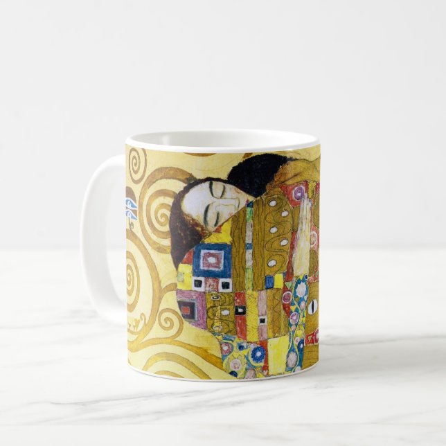 Livets träd (detaljer), Klimt Kaffemugg (Framsida vänster)