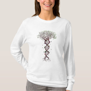 livets träd DNA Genetics Biology Environment T Shirt