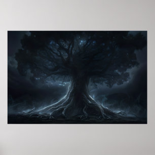 Livets träd - Dusk Edition Fantasy Poster