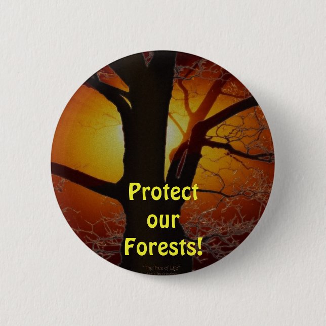 LIVETS TRÄD Earth Day Gift-serien Knapp (Framsida)