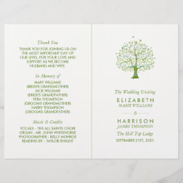 Livets träd, Elegant bröllop-programmet