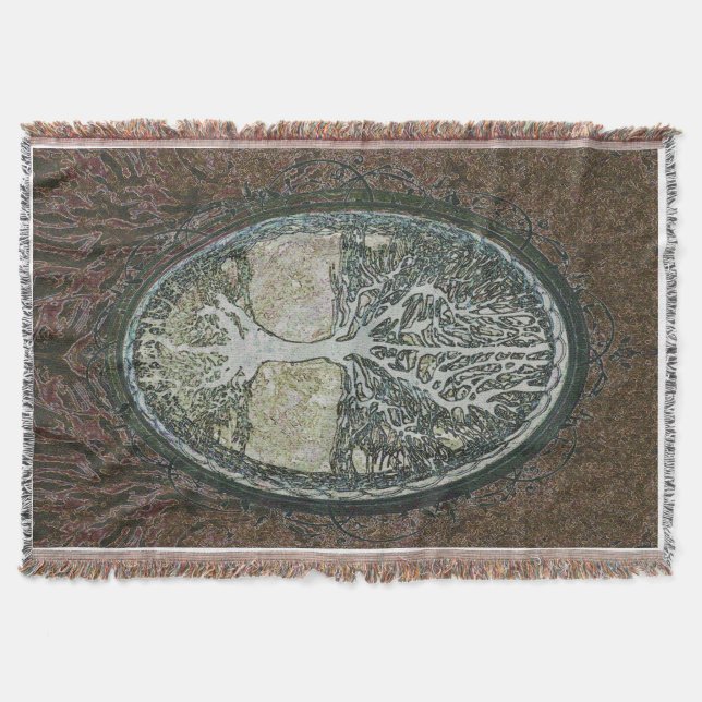 Livets träd filt (Framsidan)