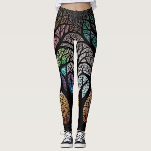 Livets träd Girl Power & Kärlek Leggings