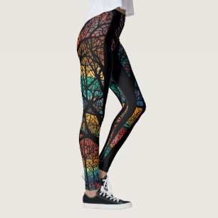 Livets träd Girl Power & Kärlek Leggings