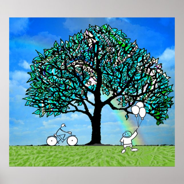 Livets träd Glee Poster (Framsidan)