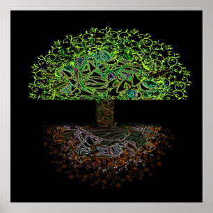 Livets träd glöd poster