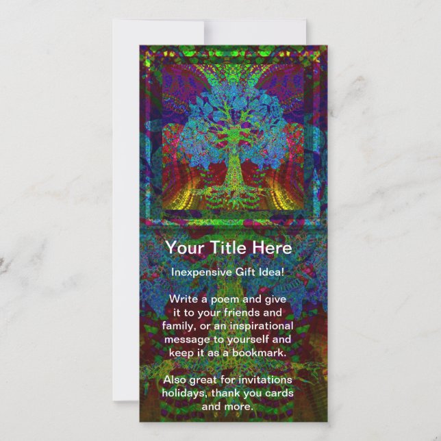 Livets träd gränslös entusiasm (Framsida)