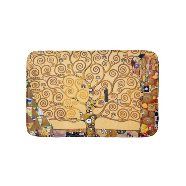 Livets träd Gustav Klimt Badrumsmatta (Framsidan)