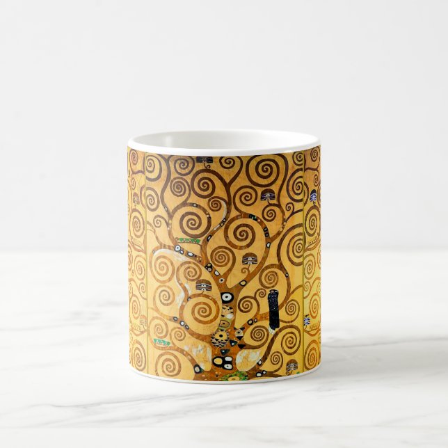 Livets träd, Gustav Klimt Kaffemugg (Center)