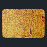Livets träd Gustav Klimt Nouveau Badrumsmatta<br><div class="desc">Livets träd (1909) är en vacker målning av Wiens sekreterare Gustav Klimt. Hans konst är känd för att måla med ren guld och är vibrerande och roligt. Livets träd är en klassisk art nouveau-målning.</div>