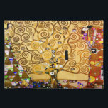 Livets träd Gustav Klimt Nouveau Bordstablett<br><div class="desc">Livets träd (1909) är en vacker målning av Wiens sekreterare Gustav Klimt. Hans konst är känd för att måla med ren guld och är vibrerande och roligt. Livets träd är en klassisk art nouveau-målning.</div>