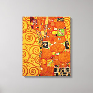 Livets träd Gustav Klimt Nouveau Canvastryck