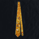 Livets träd Gustav Klimt Nouveau Slips<br><div class="desc">Livets träd (1909) är en vacker målning av Wiens sekreterare Gustav Klimt. Hans konst är känd för att måla med ren guld och är vibrerande och roligt. Livets träd grenar krymper mot himlen.</div>