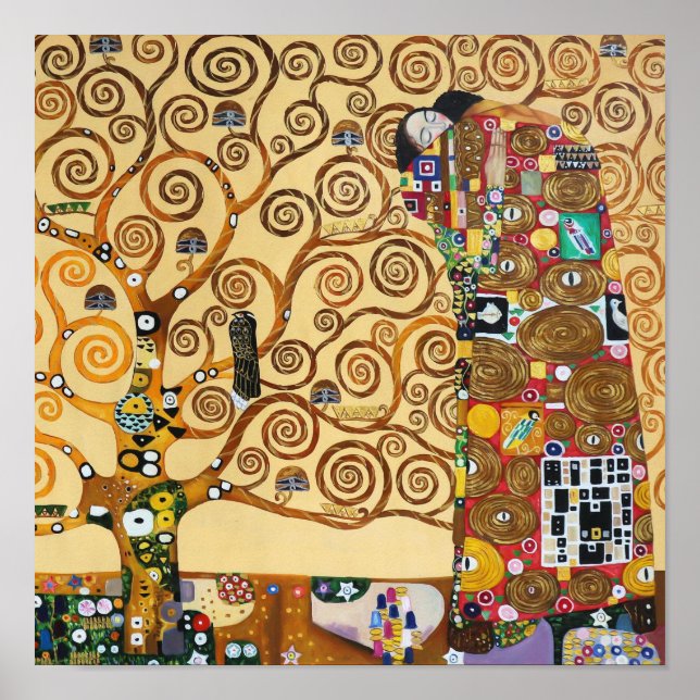 Livets Träd | Gustav Klimt | Poster (Framsidan)