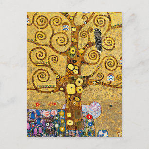 "Livets träd", Gustav Klimt Vykort