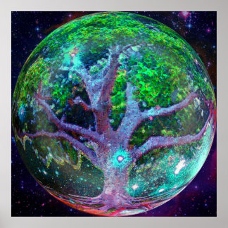 Livets träd Hälsa Poster