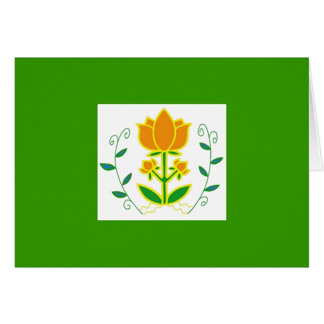 Livets träd hälsningskort (Framsidan Horizontal)