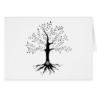 Livets träd hälsningskort