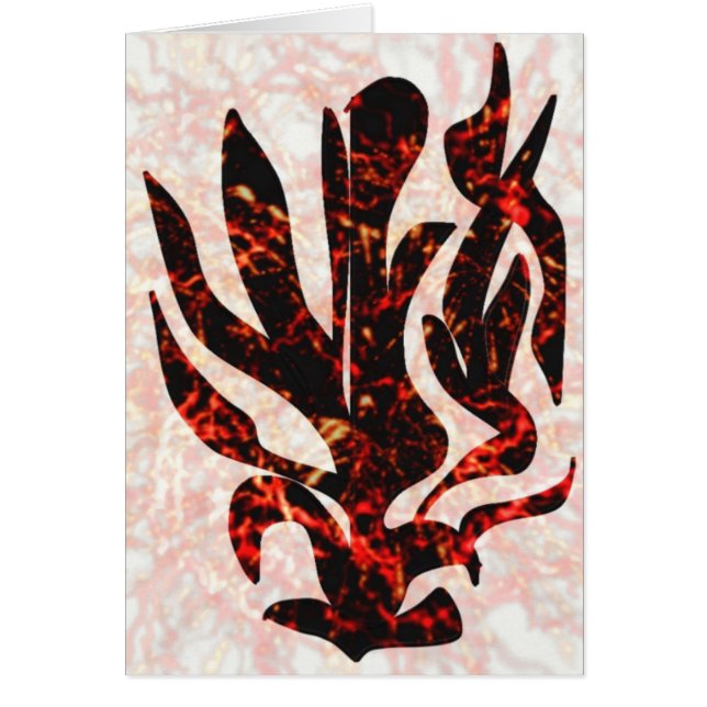 Livets träd hälsningskort (Framsidan)