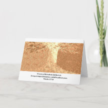 Livets träd hälsningskort