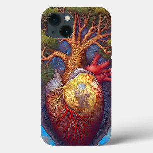 Livets träd Heart Surreal Natur Art