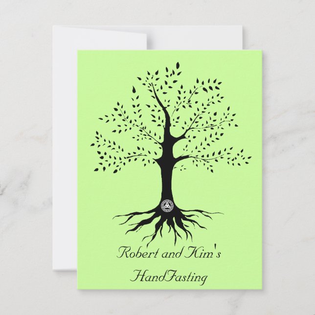 Livets träd inbjudningar (Framsida)