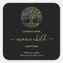 Livets träd Intension Celestial burk etikett