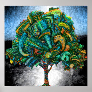 Livets träd Invent Poster