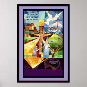 Livets Träd Jesus Banner Poster