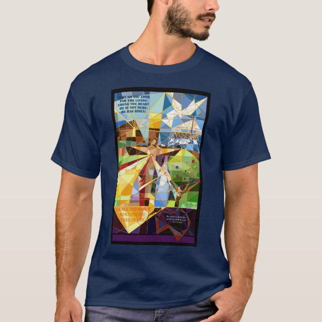 Livets träd Jesus T-Shirt (Framsida)