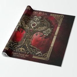Livets Träd – Keltisk Gotisk Steampunk Presentpapper